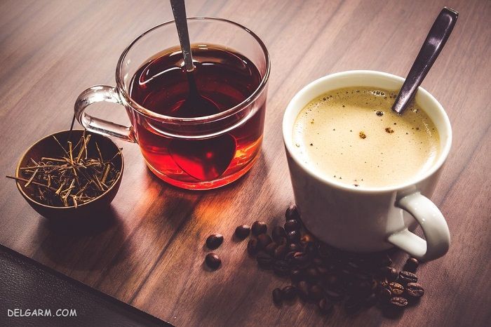 چای و قهوه از خوراکی هایی باعث سوزش معده می شود