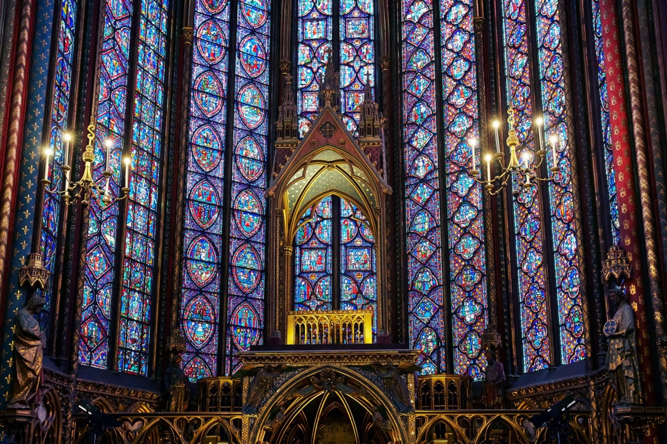 نمای داخلی کلیسای سنت شاپل