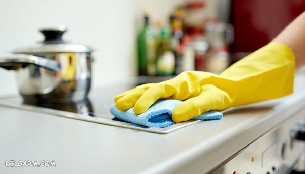 ۷ راهکار طلایی برای تمیز نگه داشتن آشپزخانه