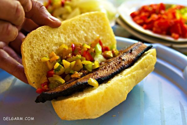 ماهی کبابی | Balık Ekmek ترکی