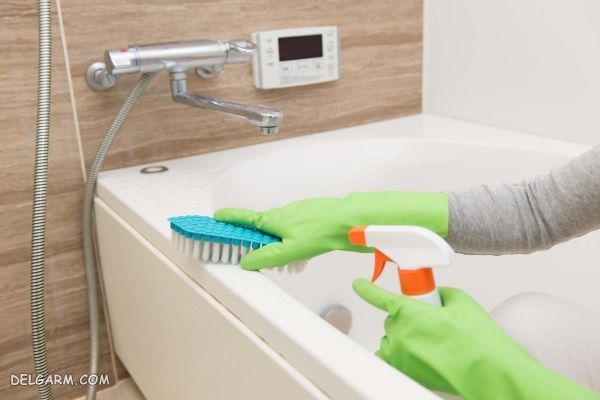 ۹ تکنیک طلایی برای تمیز کردن سرویس بهداشتی