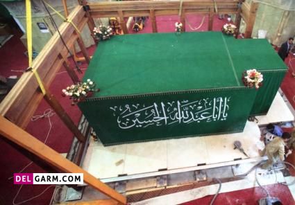عکس قبر امام حسین