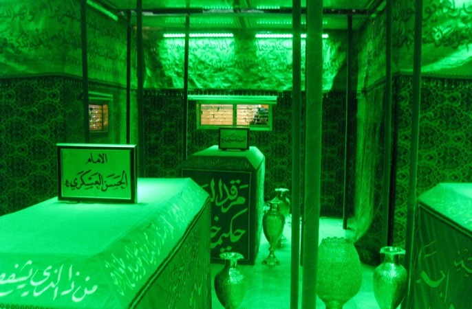 عکس قبر امام حسن عسکری