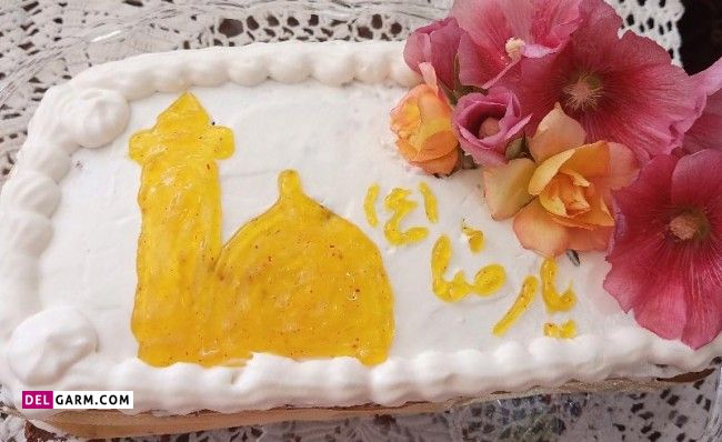 کیک خانگی برای تولد امام رضا