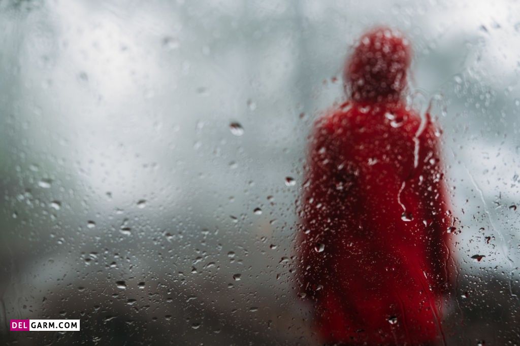 عکس باران روی شیشه ماشین