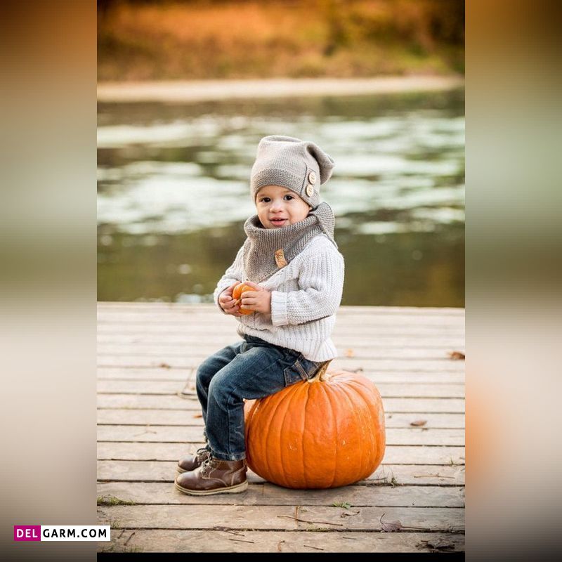ایده عکس هالووین کودک