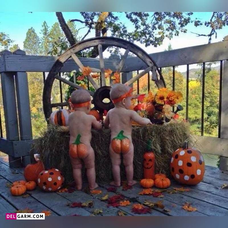 ایده عکس هالووین کودک