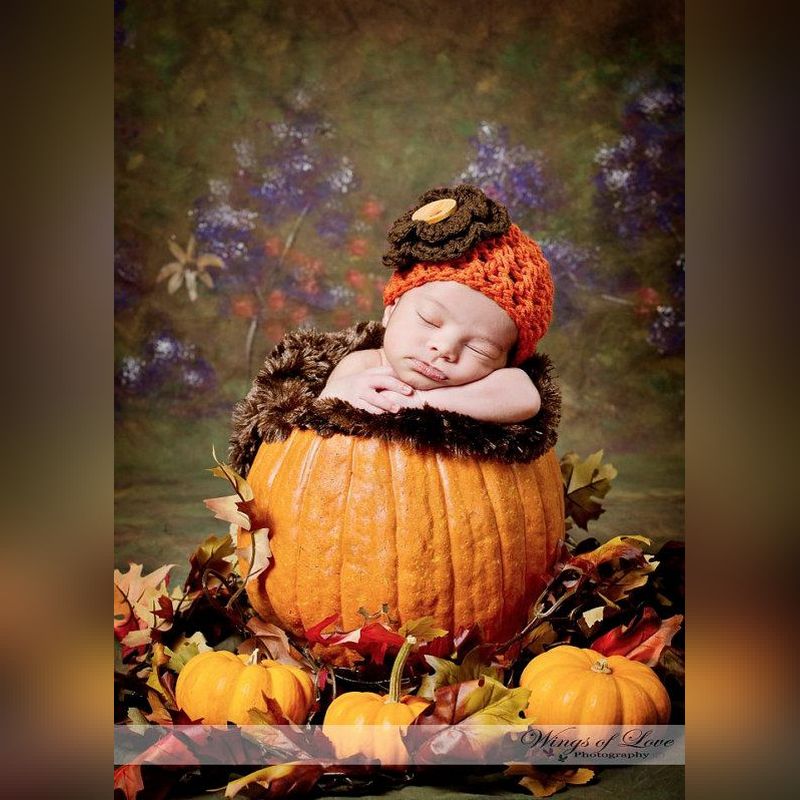 ایده عکس هالووین نوزاد در منزل و آتلیه