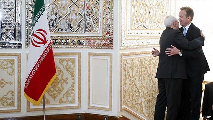 ورگِ برندِ، وزیر خارجه نروژ در تهران به دیدار محمد جواد ظریف رفت