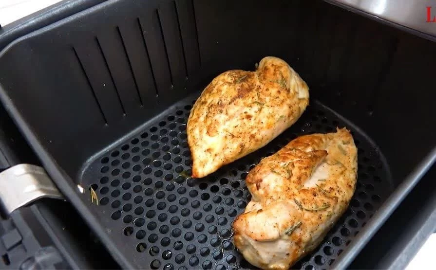 پخت سینه مرغ در هوا پز