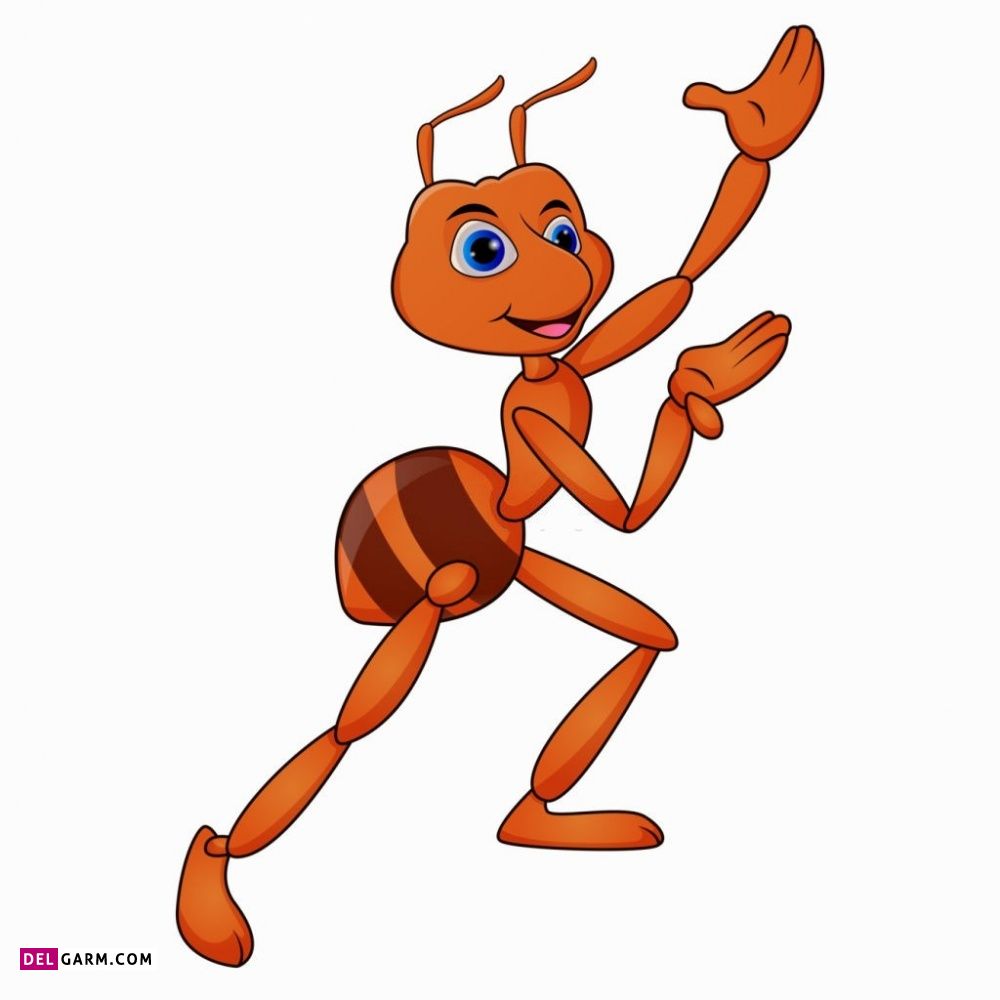 نقاشی مورچه / نقاشی و رنگ آمیزی مورچه